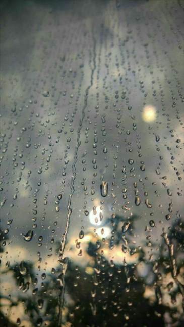  دانلود بک گراند باران پشت شیشه