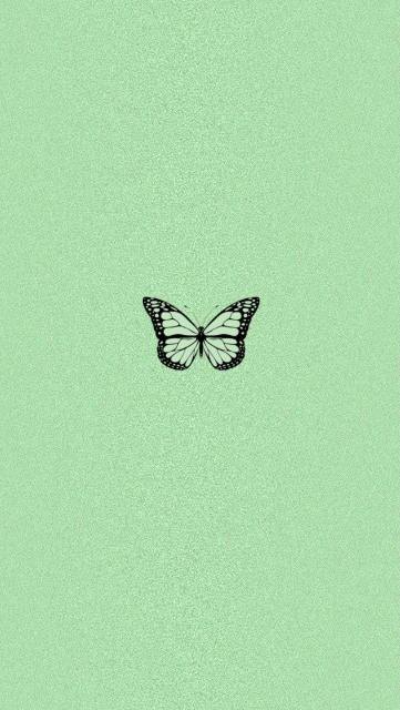 بک گراند سبز پاستیلی ساده