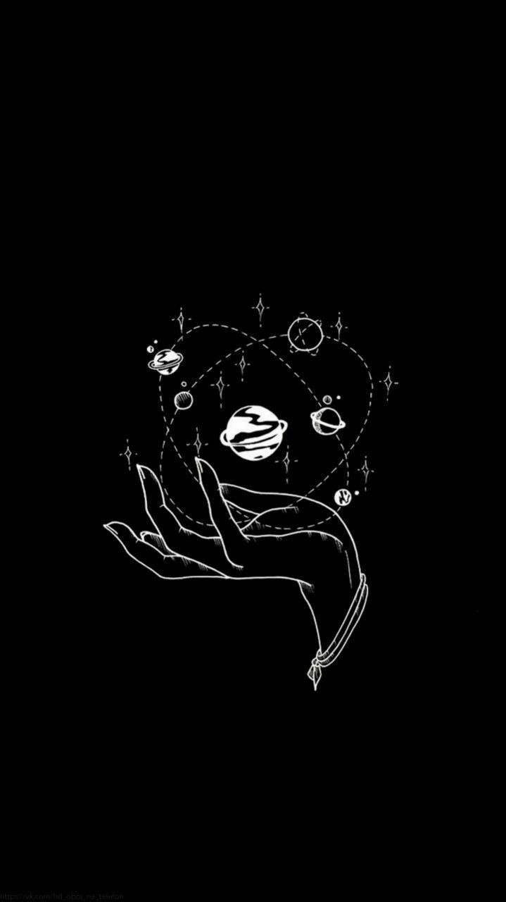  بک گراند مشکی فانتزی