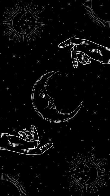 پس زمینه مشکی دخترانه فانتزی