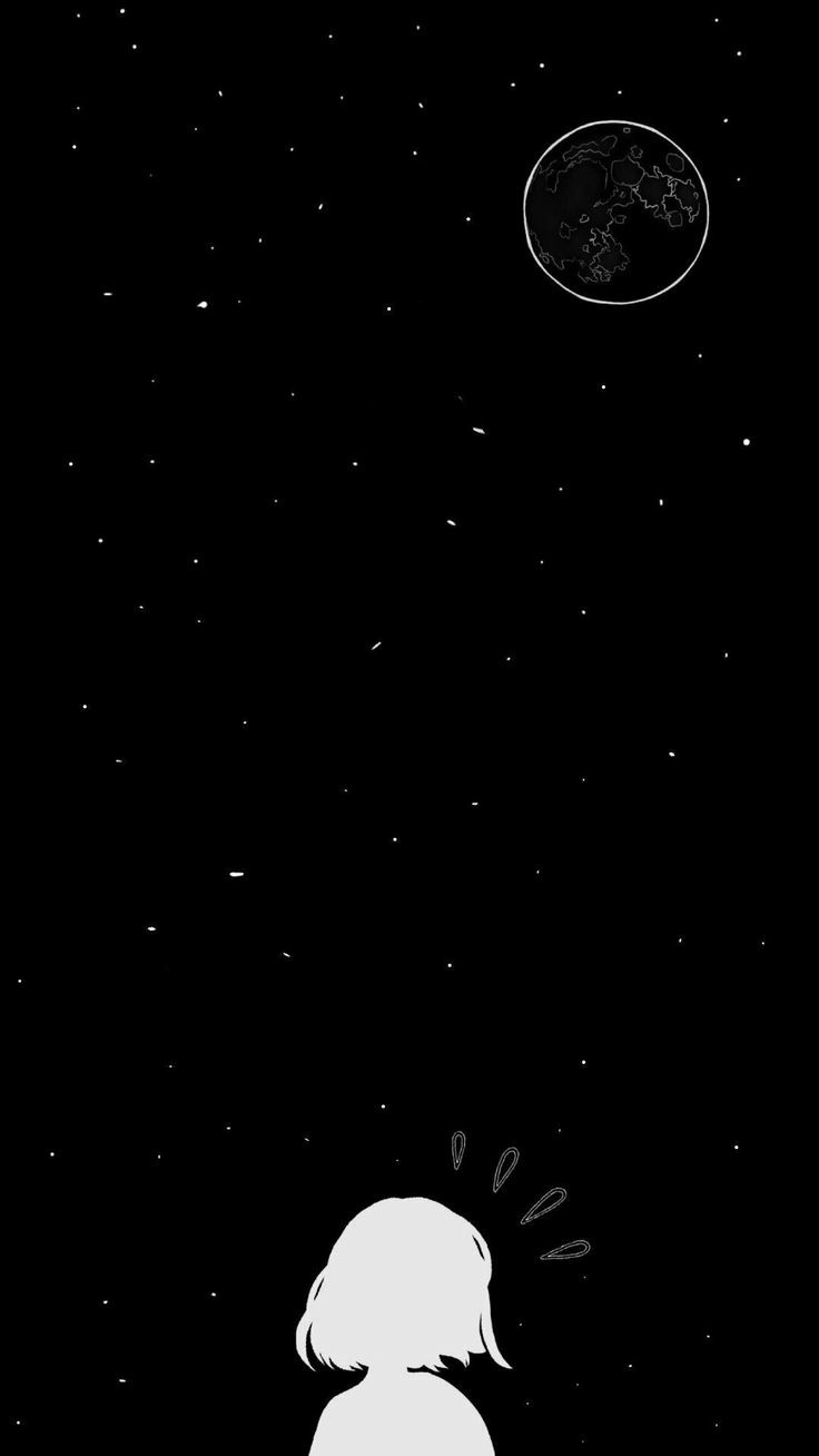 پس زمینه مشکی دخترانه فانتزی