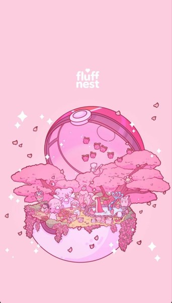 بک گراند صورتی پاستیلی