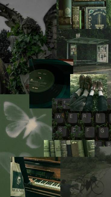  بک گراند سبز یشمی